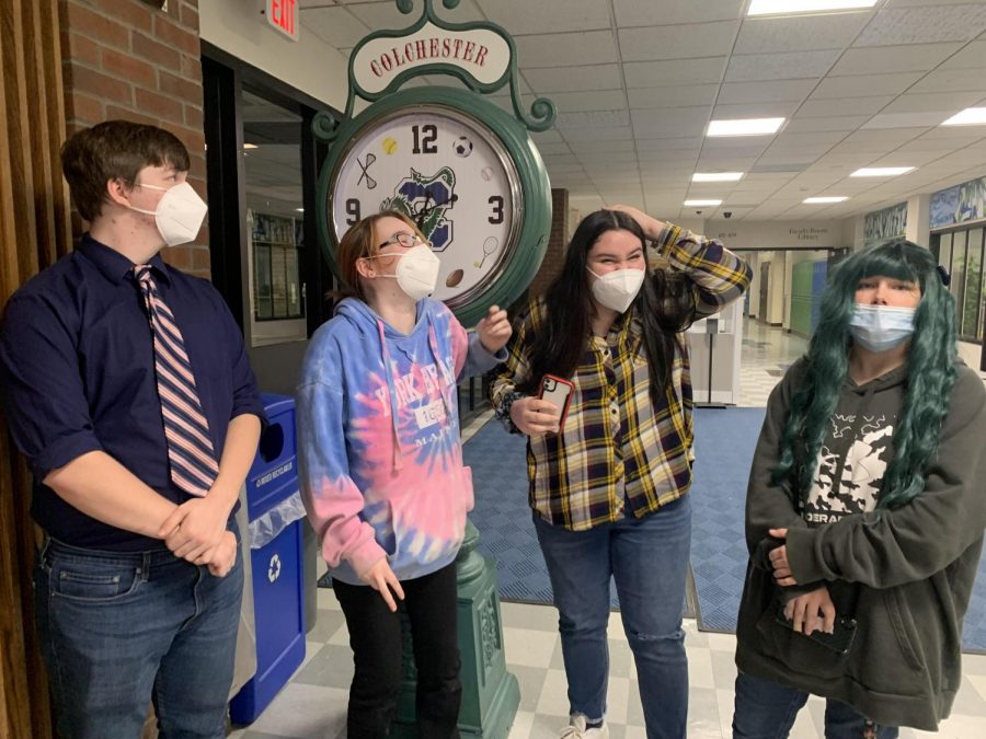 On Friday, November 19th, BMUs Forensics team went to Colchester, Vermont for their first tournament of the year. Jacob Faucette (far left) won first place under the Impromptu category. The next Forensics meet is again in Colchester on December 4th.

From left to right: Jacob Faucette, Lizzy Woods, Izzy Hand, and Oliver Despins. Not in the photo is Nancy Kane, Coach.