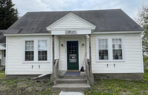 South Ryegate Public Library, built in 1950, undergoes renovations.