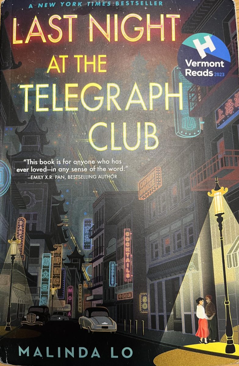 Last Night at the Telegraph Club by Malinda Lo is a Vermont Reads book for 2023. This book is the topic of the book discussion run by the BMU GSA on April 16, 2024. 