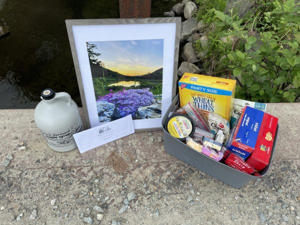 The prizes the winners of the Perrigo Duck Race get to choose from. May 27, 2024, in East Rygate VT.