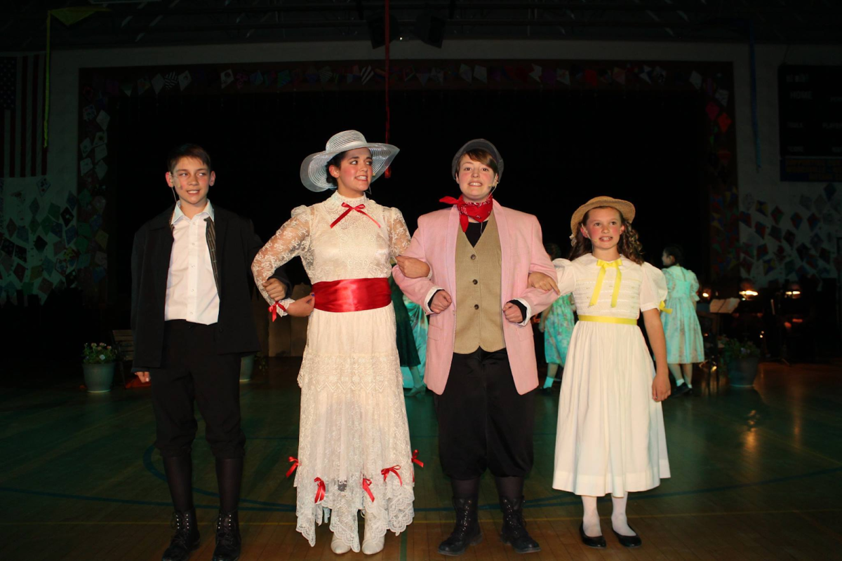 A scene from BMU's Mary Poppins production held on May 20-23, 2016. 