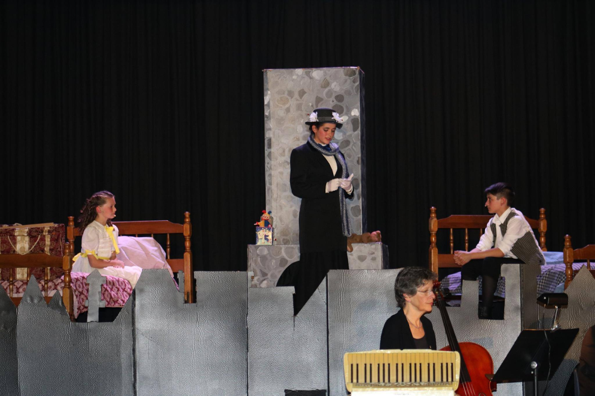 A scene from BMU's Mary Poppins production held on May 20-23, 2016. 