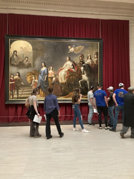 BMU students explore The Museum of Fine Arts, Boston from the trip held two years ago. 